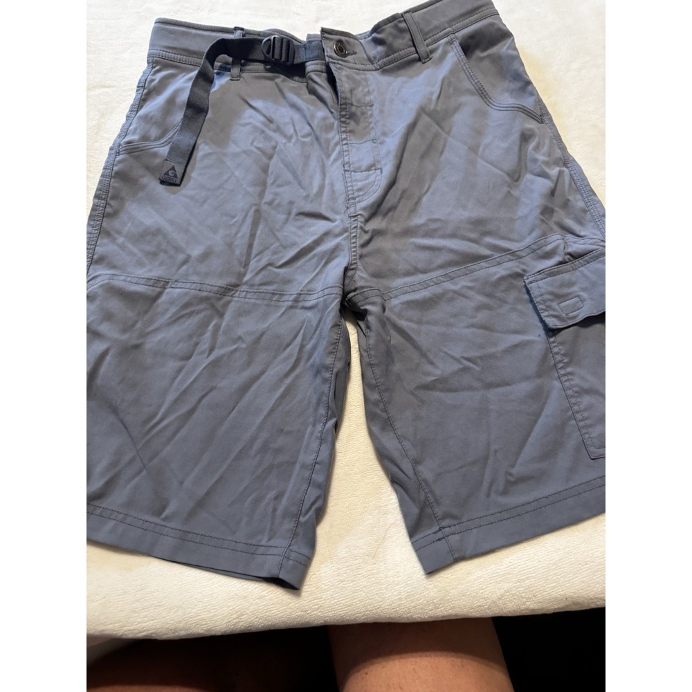 Men's Gerry Hiking Shorts Gray Nylon Shorts Size 32 EUC 0100